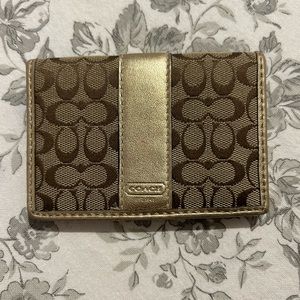 Coach vintage card holder